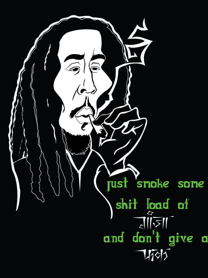 Bob Marley Half Sleeves T-Shirt