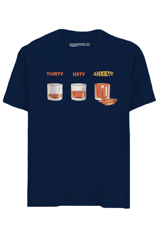 Anxiety Half Sleeves T-Shirt