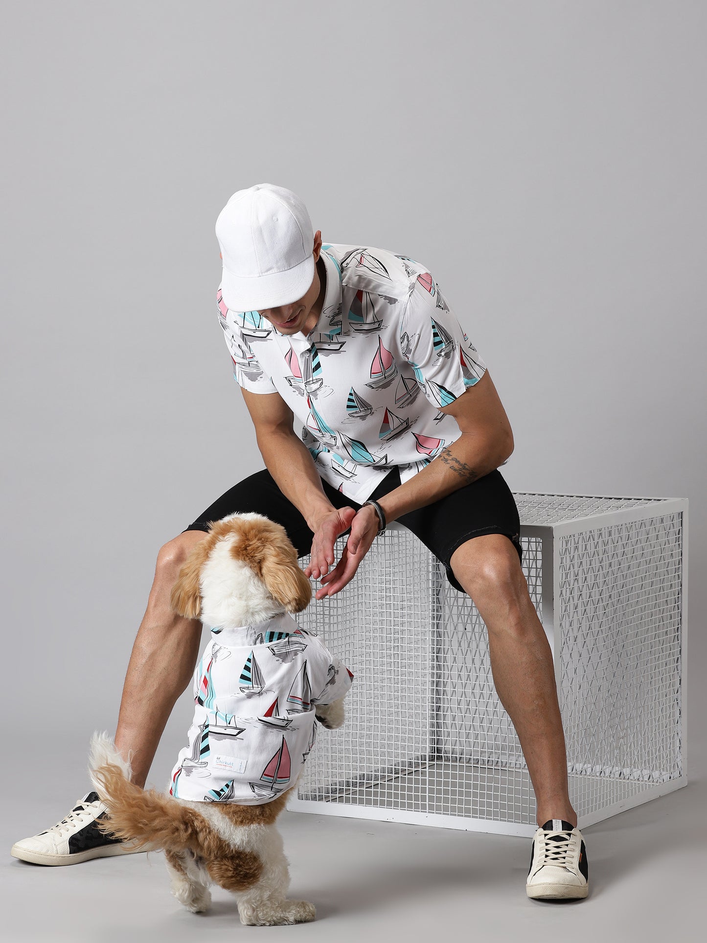 Sailor's Voyage Human & Dog Shirt Combo