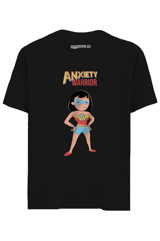 Anxiety Warrior Half Sleeves T-Shirt