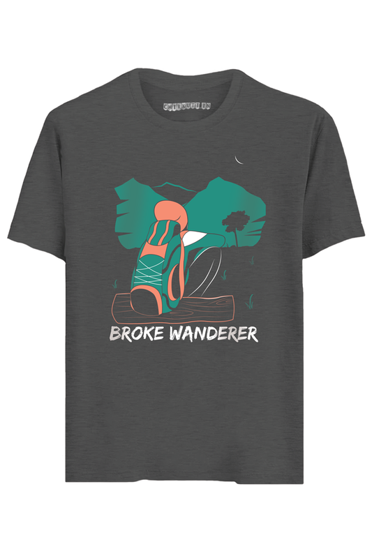 Broke Wanderer Half Sleeves T-Shirt