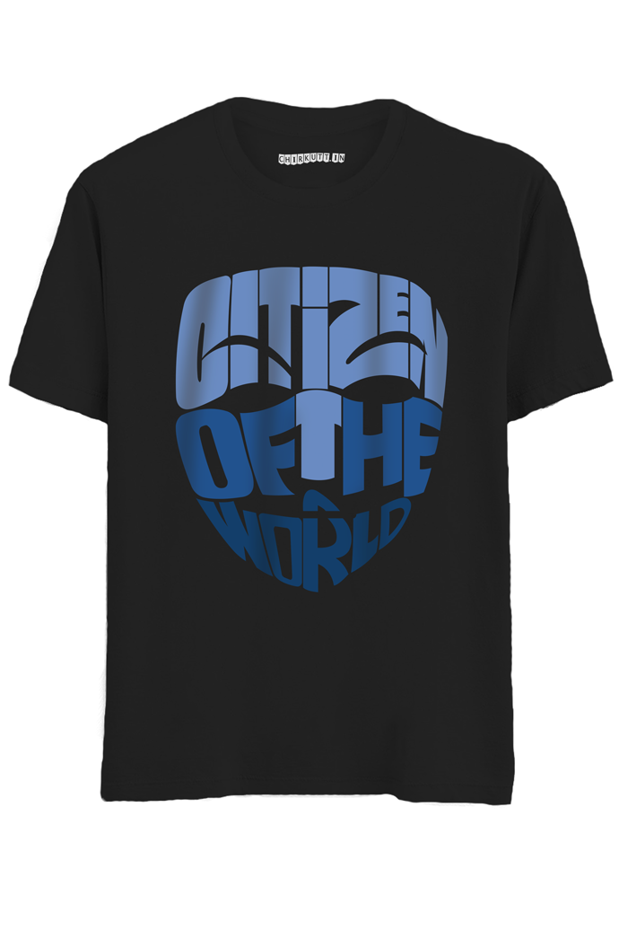 Citizen of the world Half Sleeves T-Shirt