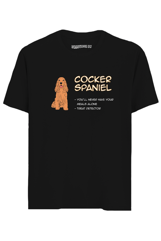 Cocker Spaniel Half Sleeves T-Shirt