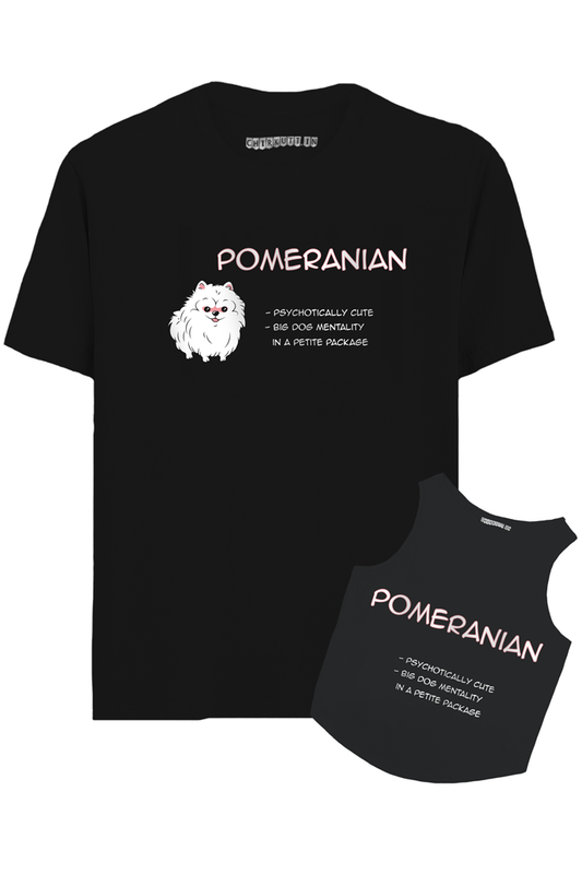 Pomeranian Hooman And Dog Combo T-Shirt