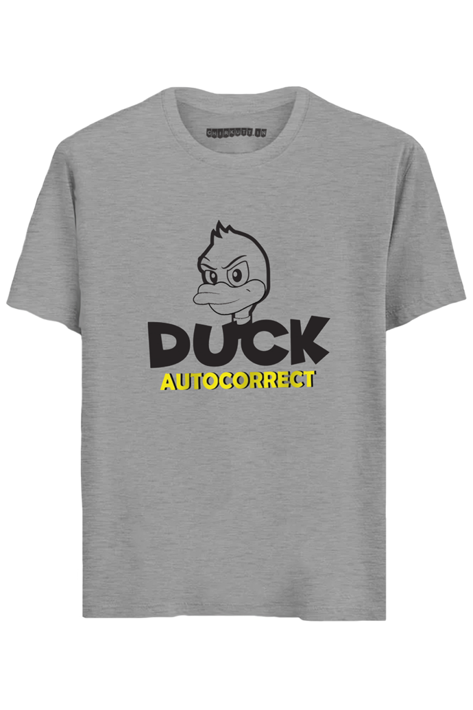Duck Autocorrect Half Sleeves T-Shirt