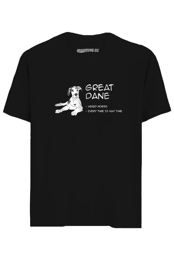 Great Dane Half Sleeves T-Shirt