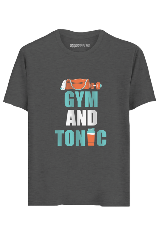 Gym and Tonic Half Sleeves T-Shirt