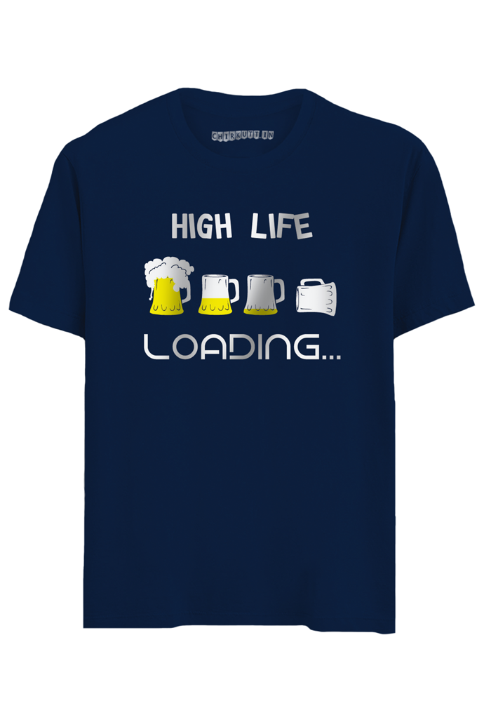 High Life Half Sleeves T-Shirt