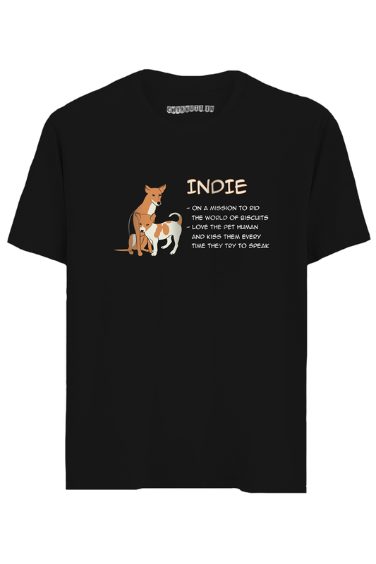 Indie Half Sleeves T-Shirt