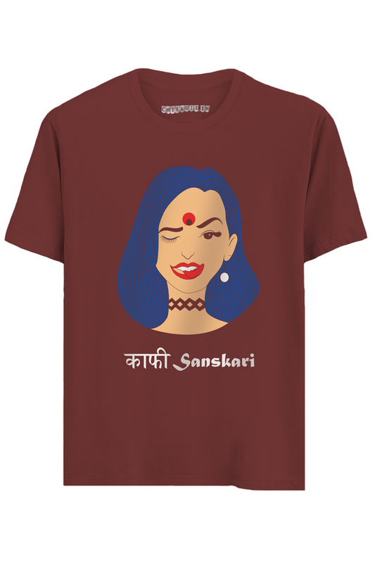 Kaafi Sanskari Half Sleeves T-Shirt