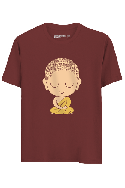 Little Buddha Half Sleeves T-Shirt