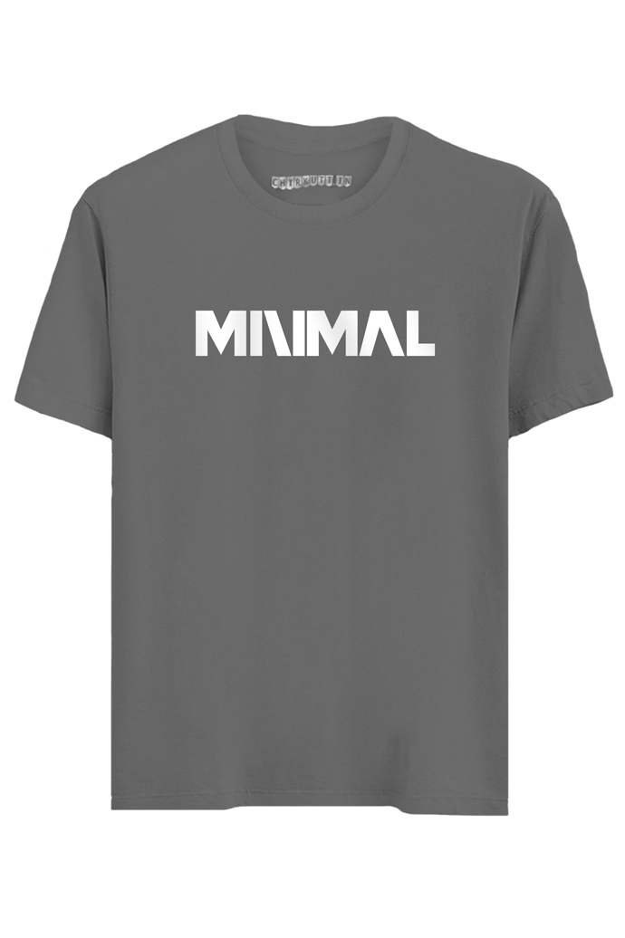 Minimal Half Sleeves T-Shirt