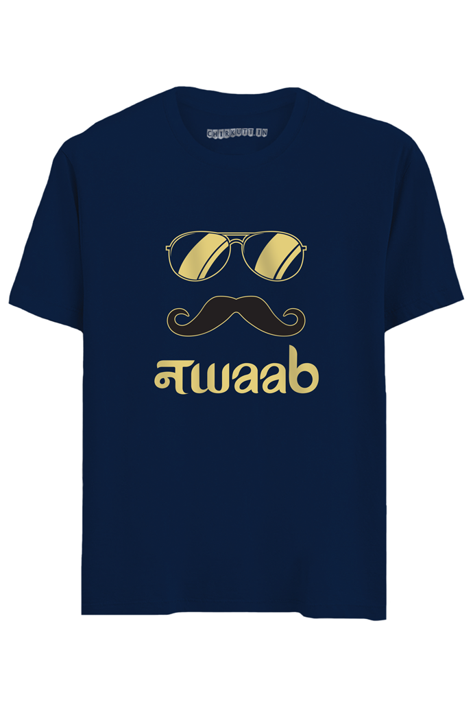 Nawaab Half Sleeves T-Shirt
