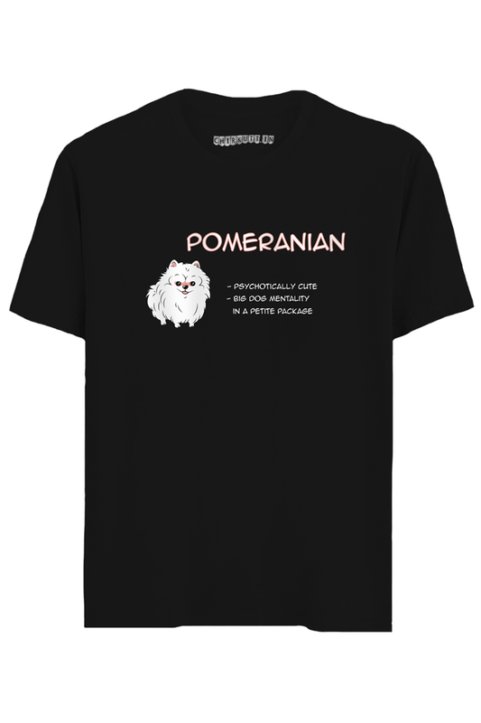 Pomeranian Half Sleeves T-Shirt