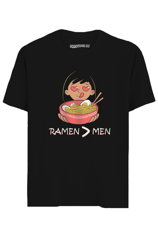 Ramen Half Sleeves T-Shirt