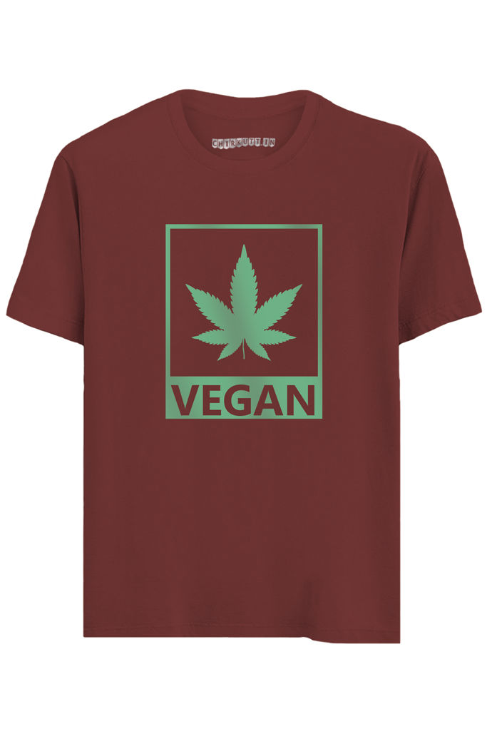 Vegan Half Sleeves T-Shirt