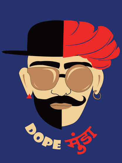 Dope Munda Half Sleeves T-Shirt